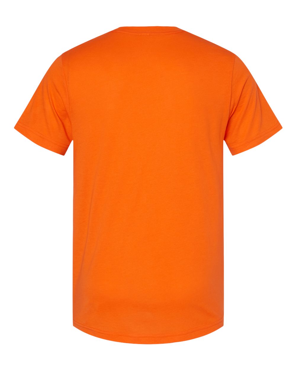 Front View of Solid Orange Triblend Triblend Tee - 3413