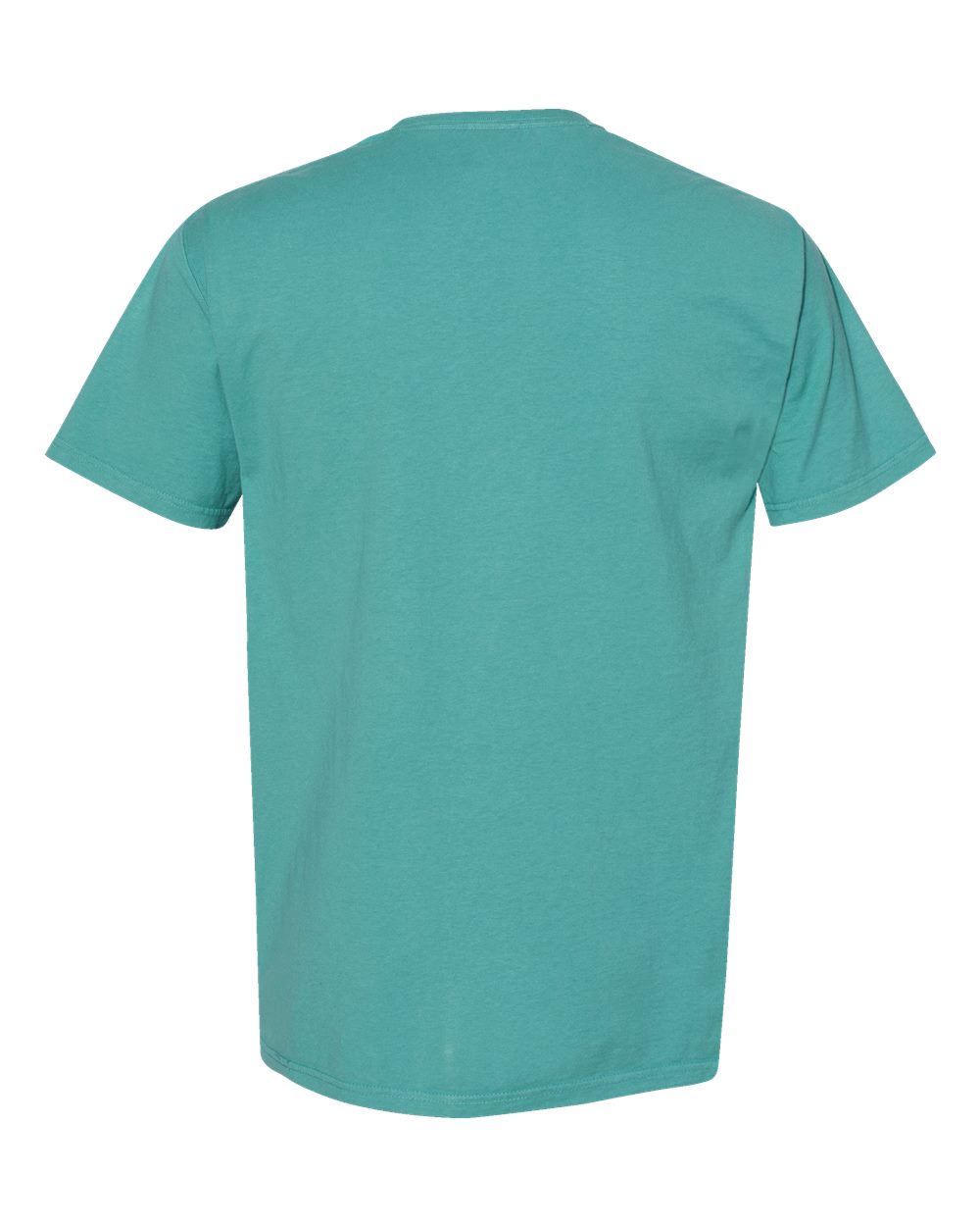 Front View of Spanish Moss Garment-Dyed T-Shirt - GDH100