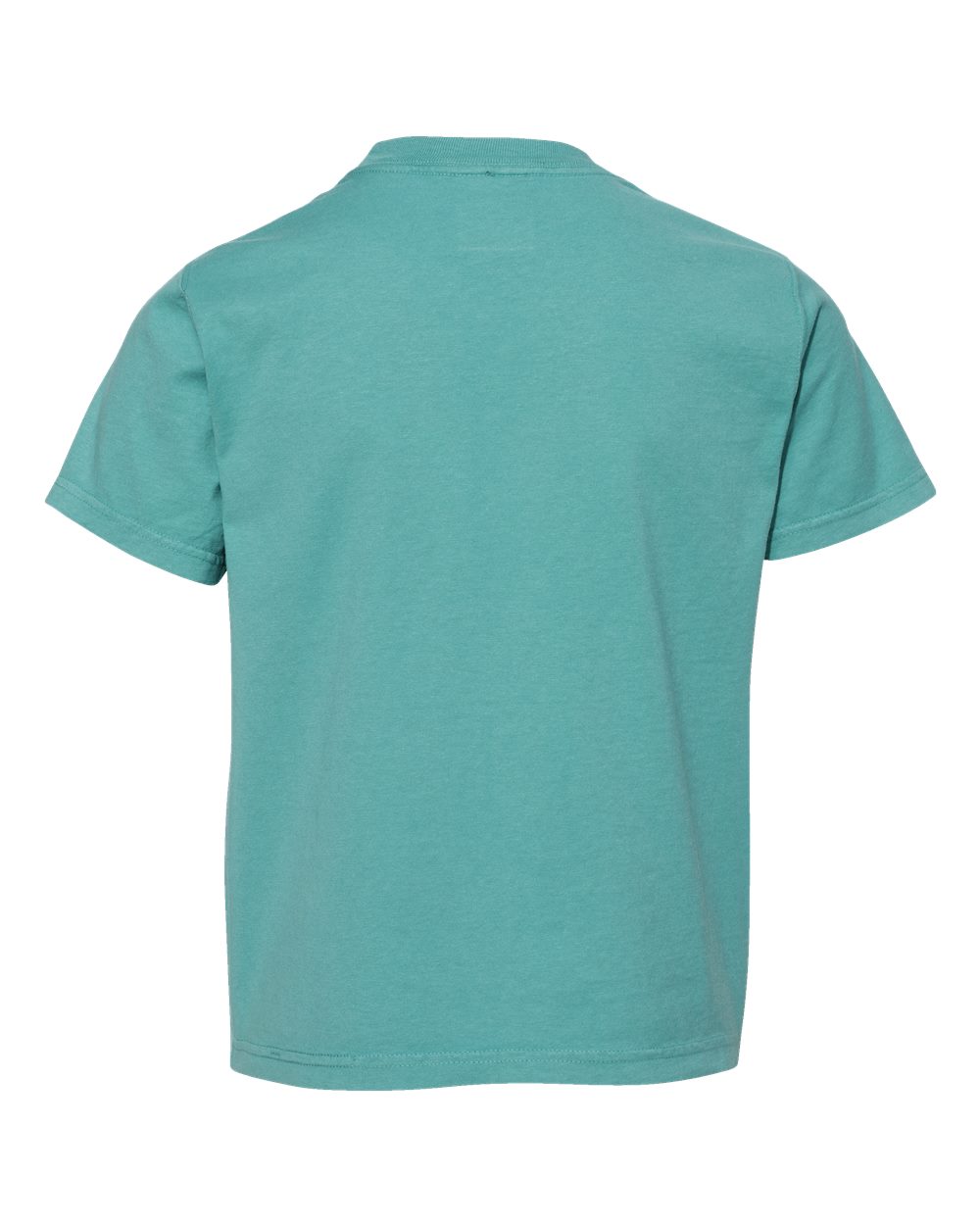 Front View of Spanish Moss Garment-Dyed Youth T-Shirt - GDH175
