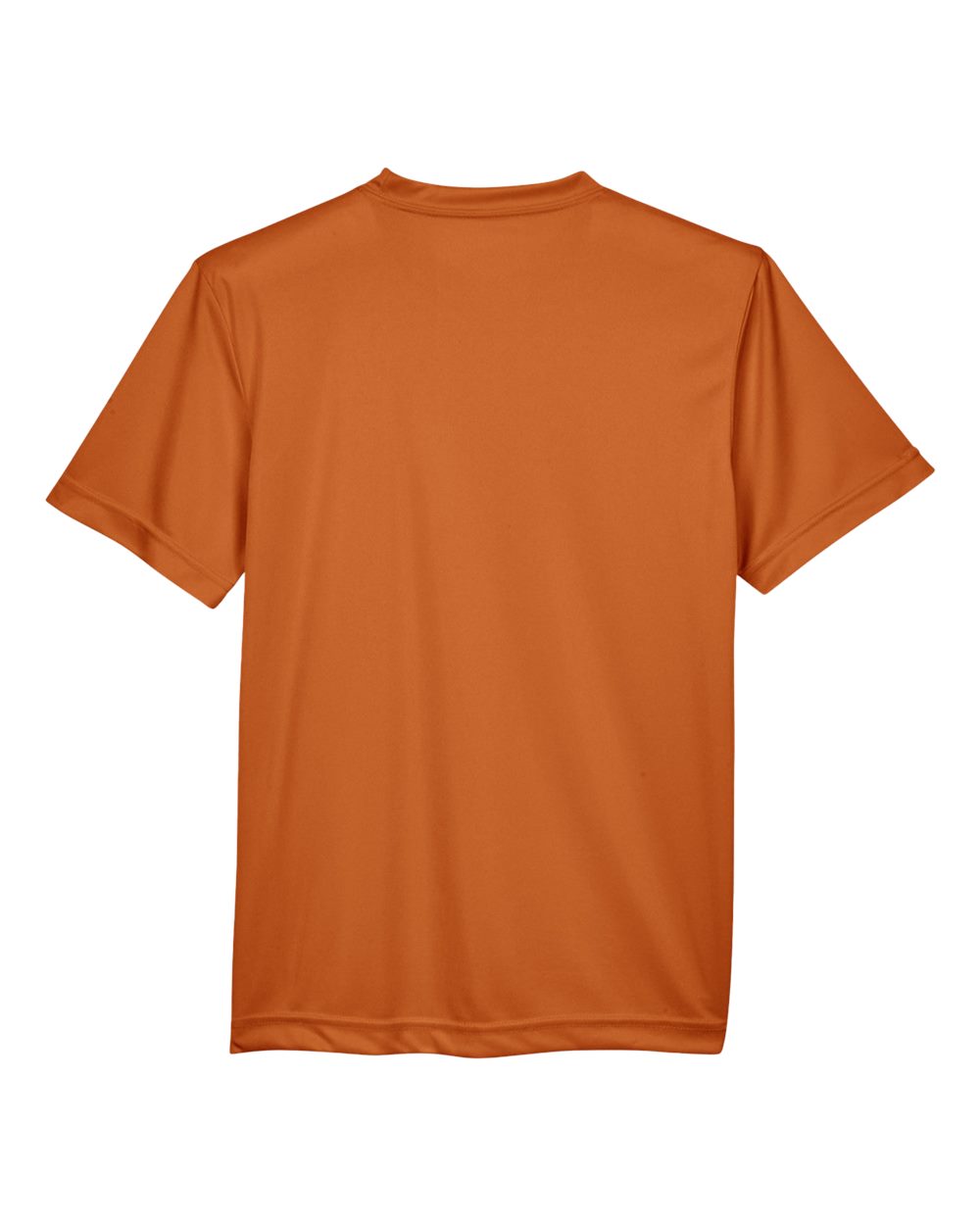 Rear View of Sport Burnt Orange Youth Zone Performance T-Shirt - TT11Y