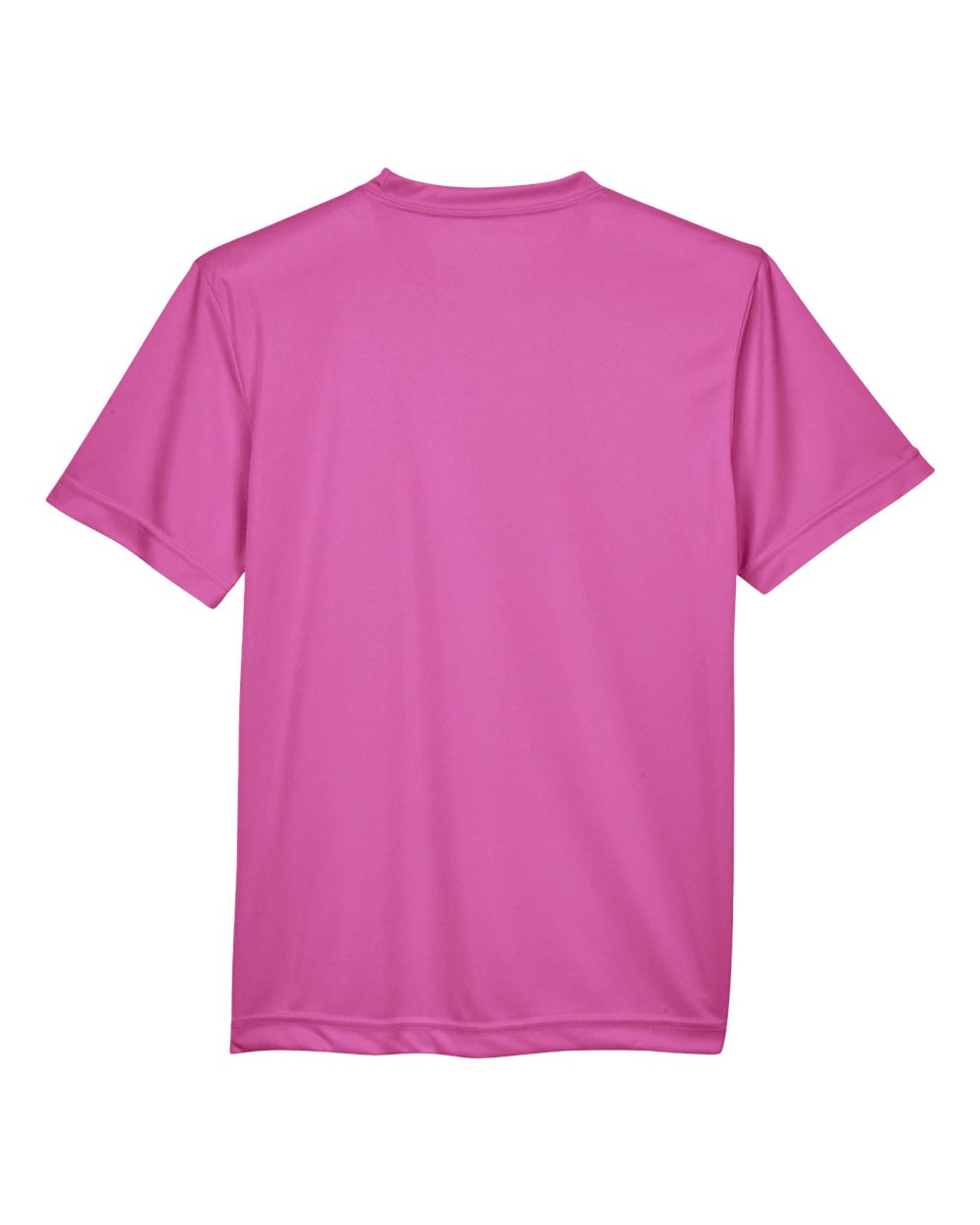 Rear View of Sport Charity Pink Youth Zone Performance T-Shirt - TT11Y