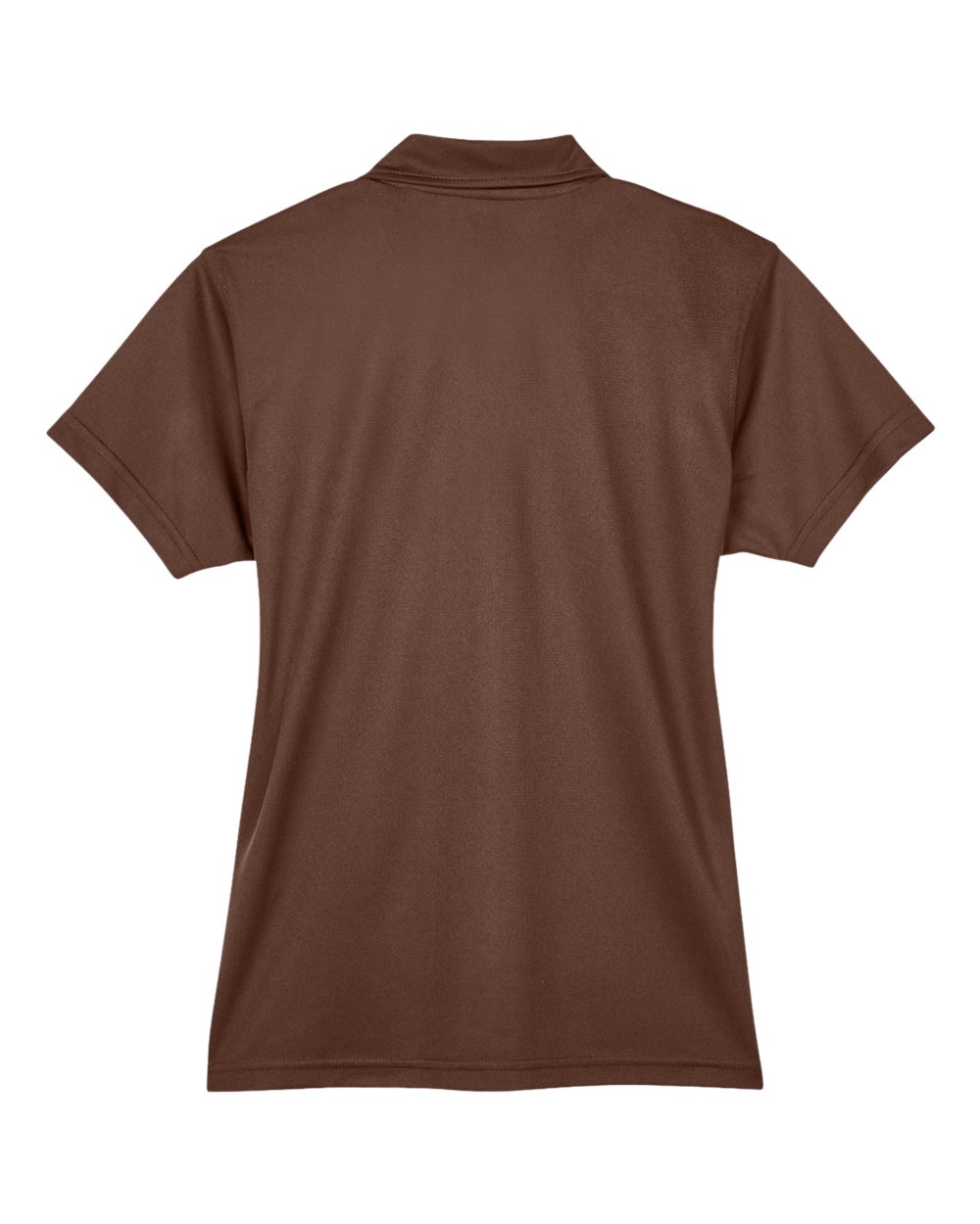 Front View of Sport Dark Brown Women's Command Snag Protection Polo - TT21W
