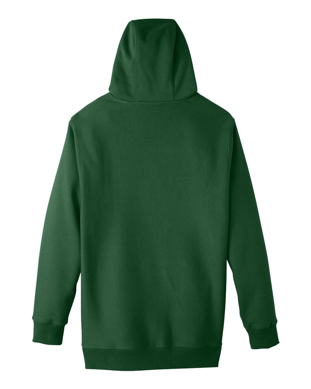 Front View of Sport Dark Green Unisex Zone HydroSport™ Heavyweight Pullover Hooded Sweatshirt - TT96