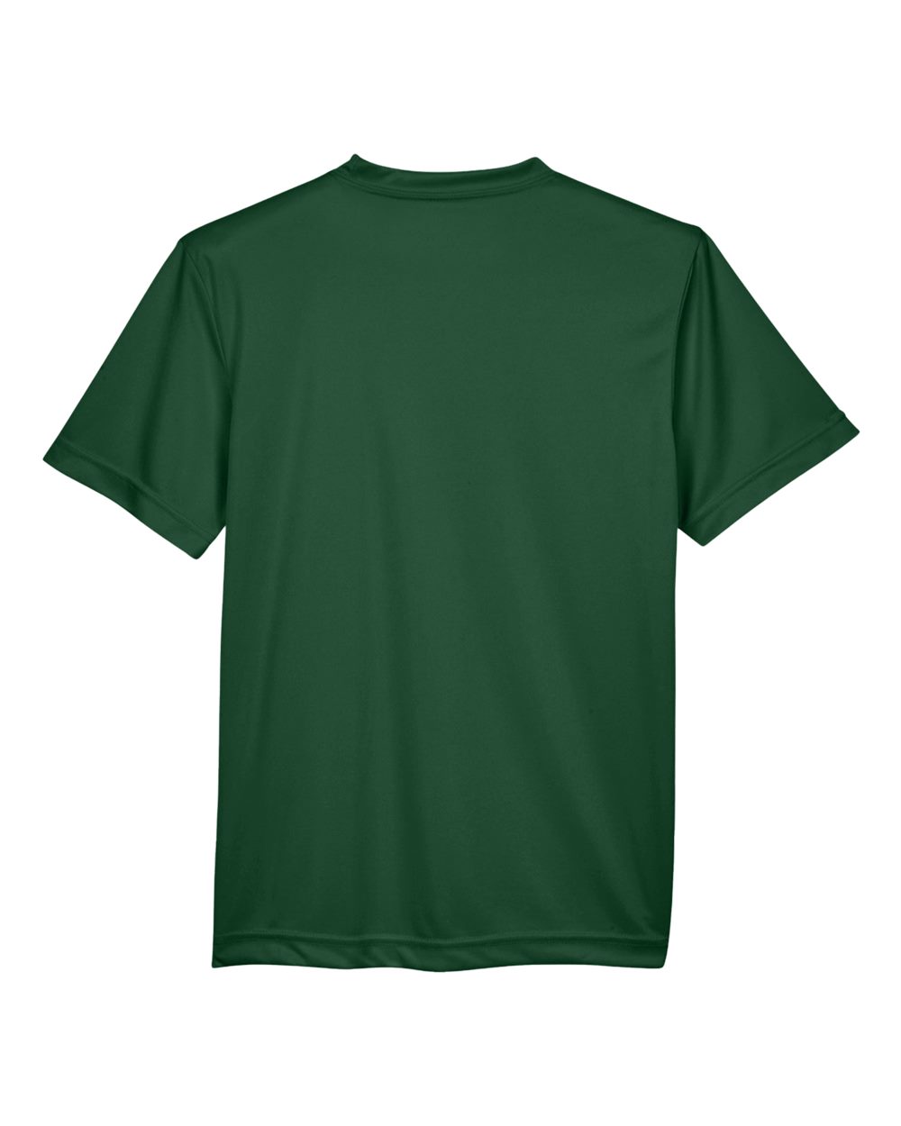Rear View of Sport Dark Green Youth Zone Performance T-Shirt - TT11Y