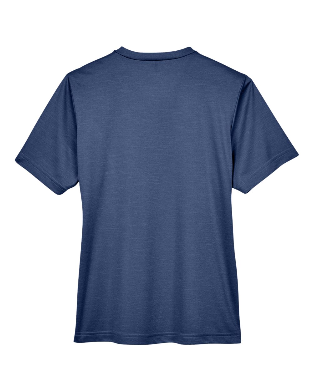 Front View of Sport Dark Navy Heather Women's Sonic Heather Performance T-Shirt - TT11HW