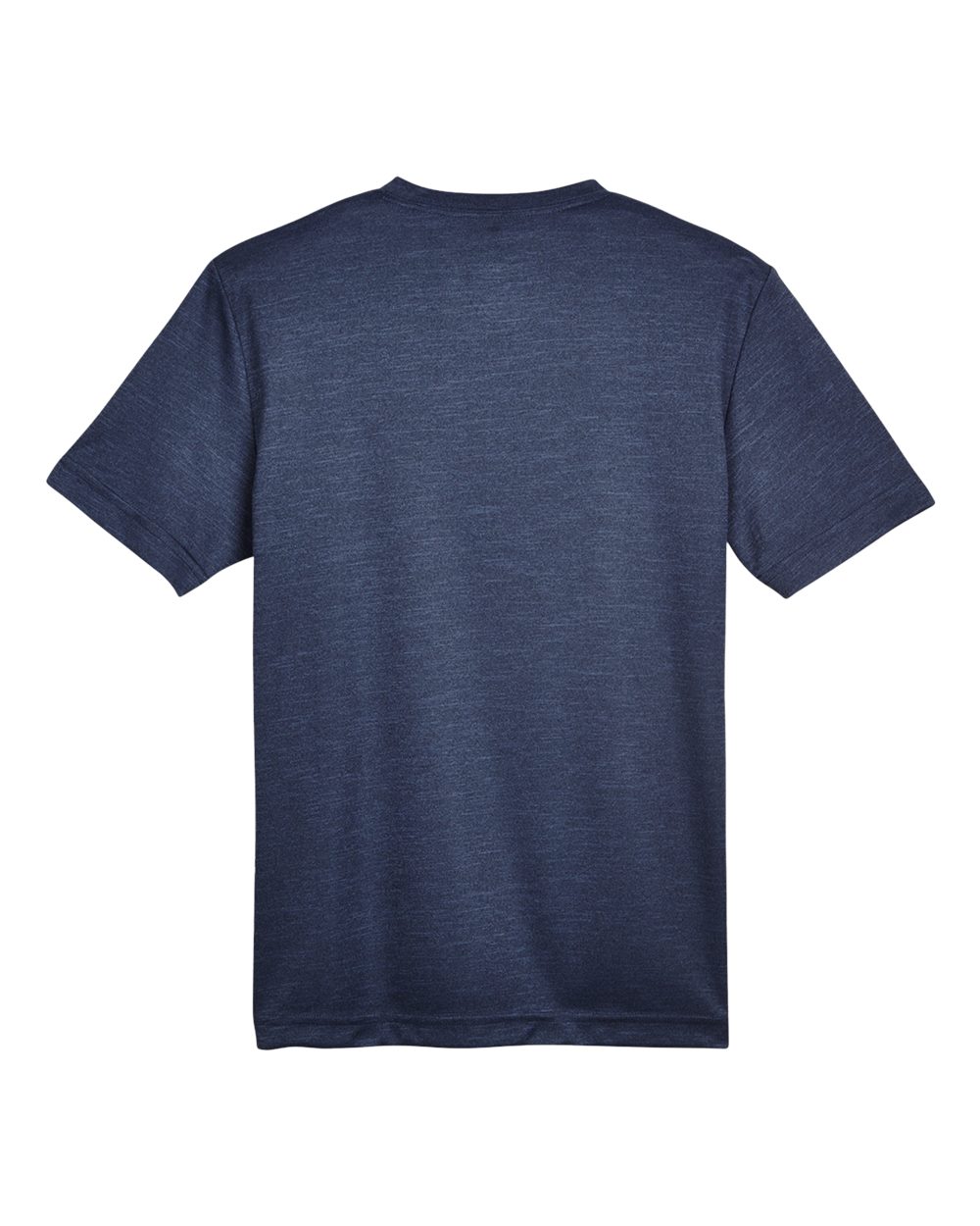 Front View of Sport Dark Navy Heather Youth Sonic Heather Performance T-Shirt - TT11HY