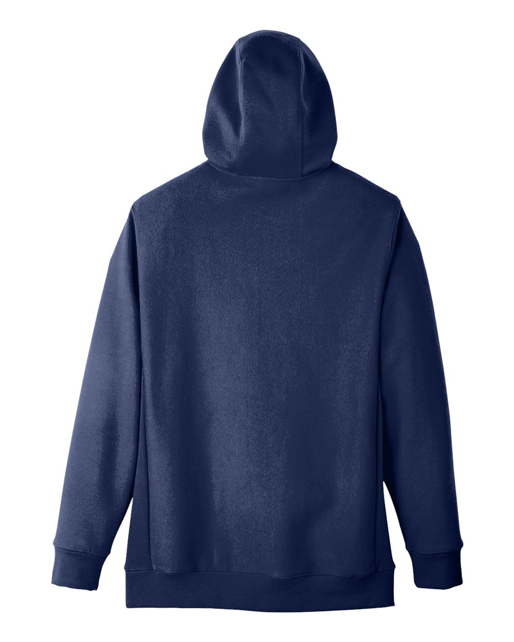 Front View of Sport Dark Navy Unisex Zone HydroSport™ Heavyweight Full-Zip Hooded Sweatshirt - TT95