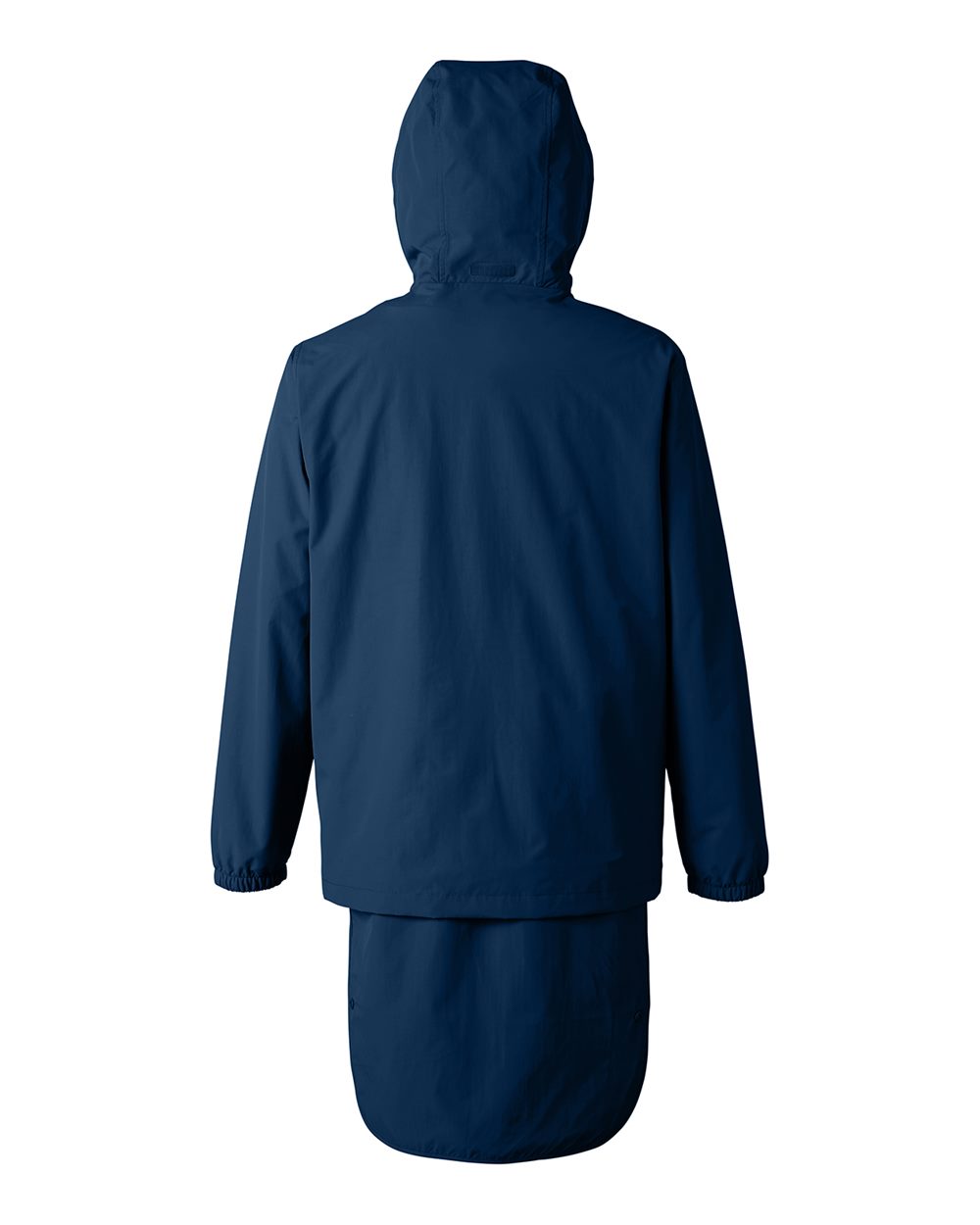 Front View of Sport Dark Navy Unisex Zone HydroSport™ Storm Flap Jacket - TT87
