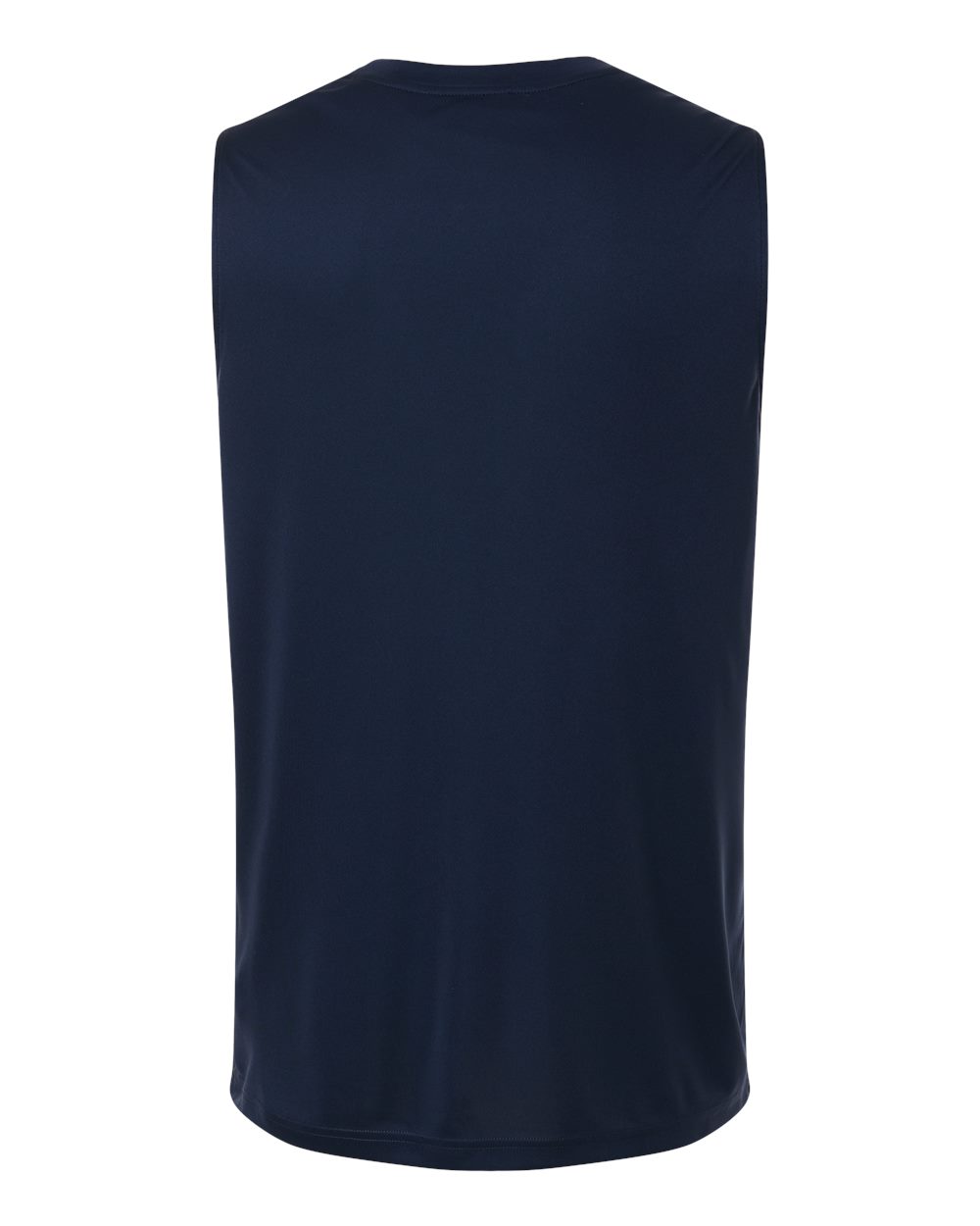 Rear View of Sport Dark Navy/ White Unisex Zone Performance Reversible Jersey - TT115 plain