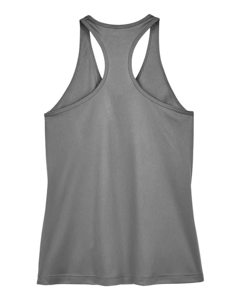 Front View of Sport Graphite Women's Zone Performance Racerback Tank - TT11WRC