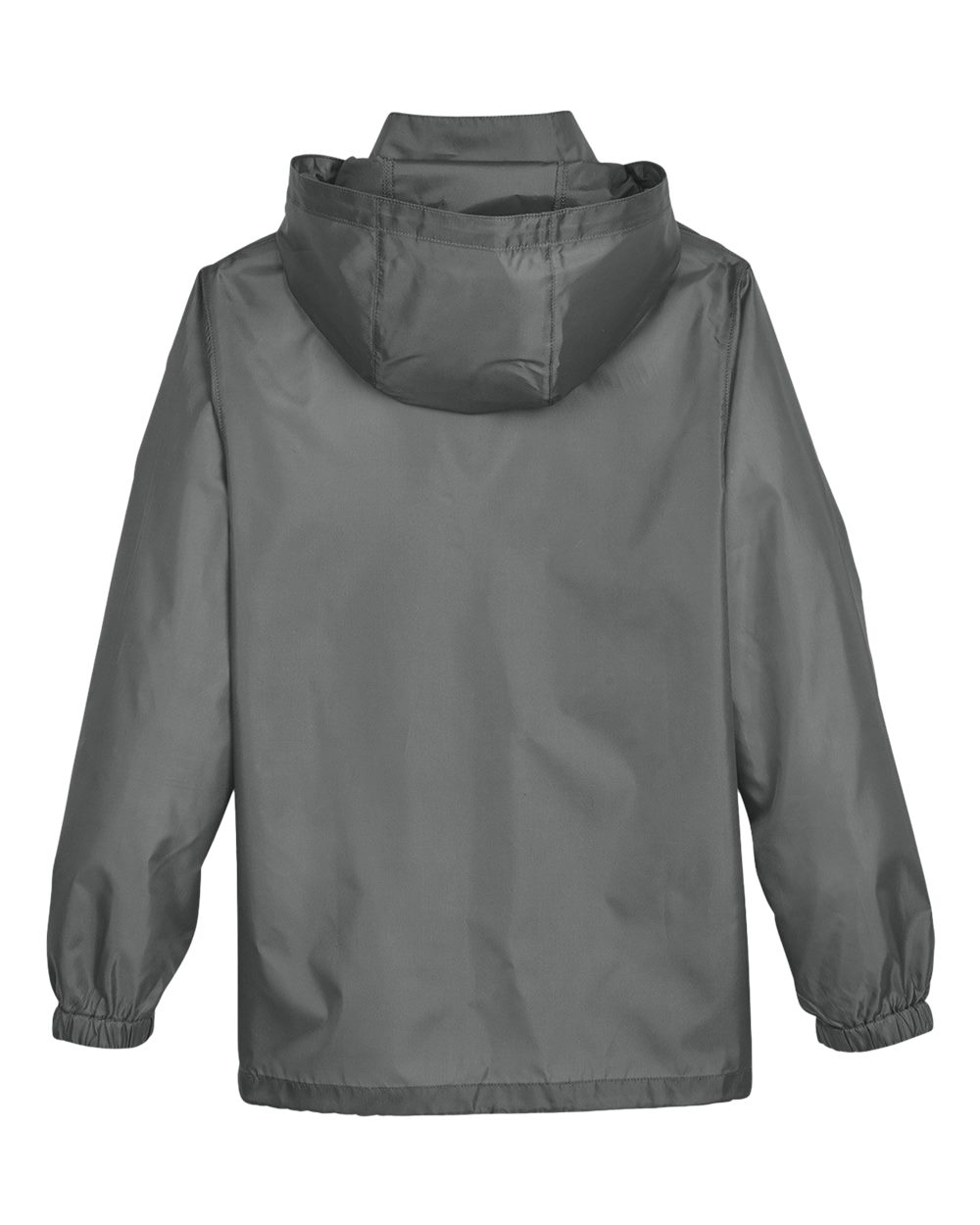 Front View of Sport Graphite Youth Zone Protect Lightweight Jacket - TT73Y