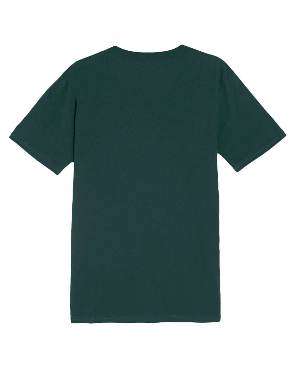 Front View of Sport Green Heavyweight T-Shirt - LS15001