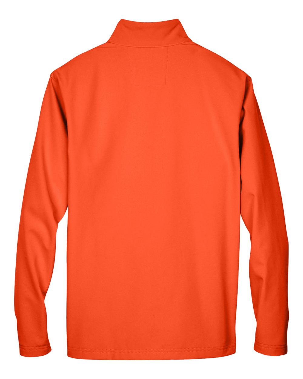 Front View of Sport Orange Men's Leader Soft Shell Jacket - TT80
