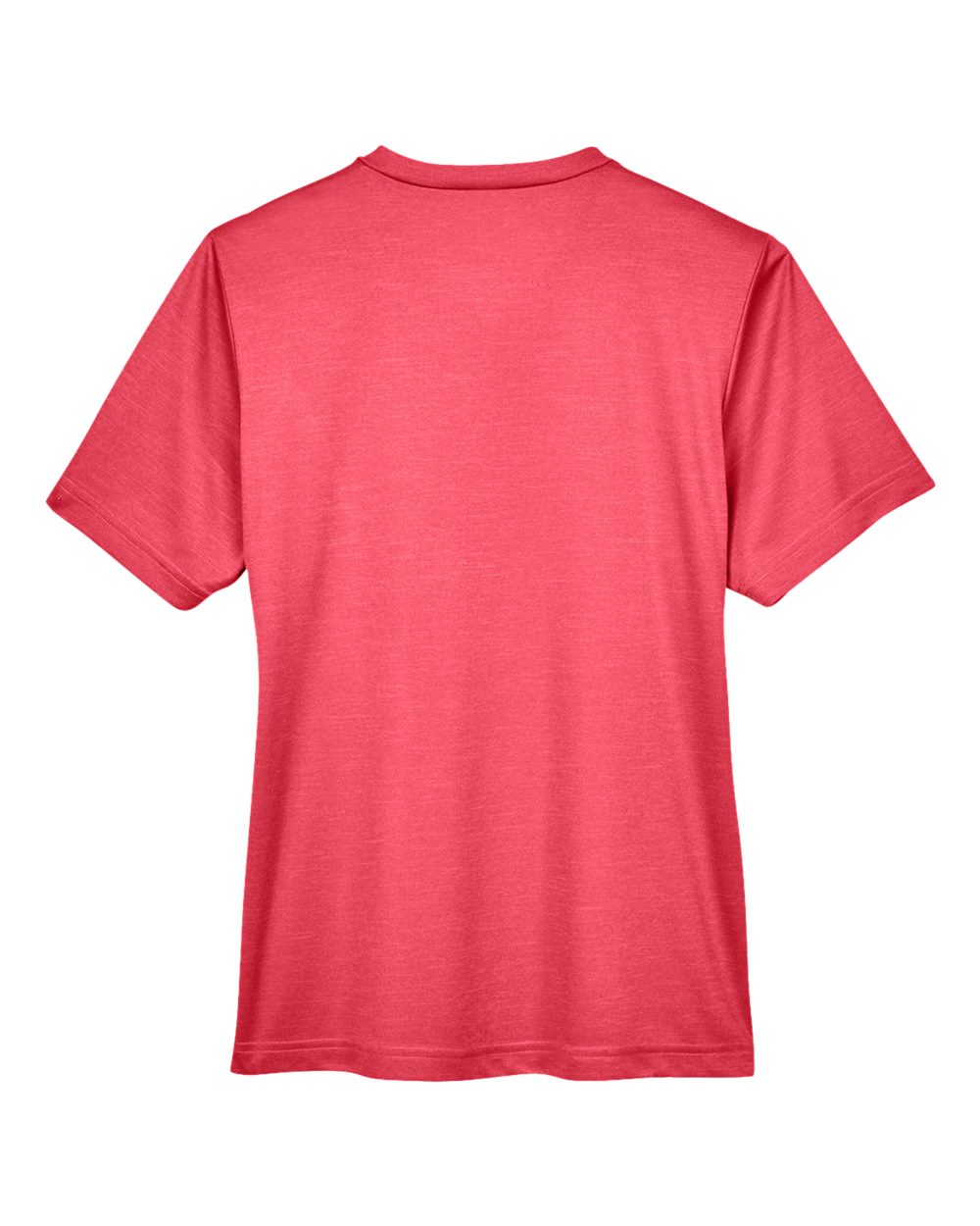 Front View of Sport Red Heather Women's Sonic Heather Performance T-Shirt - TT11HW