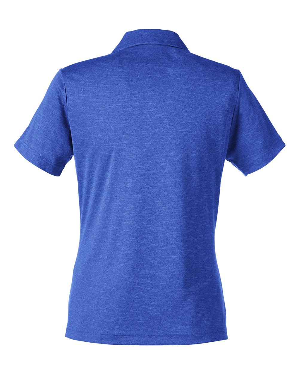 Front View of Sport Royal Heather Women's Zone Sonic Heather Performance Polo - TT51HW