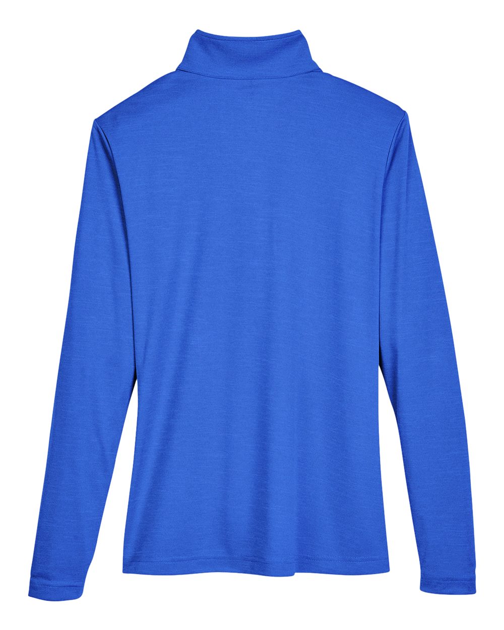 Front View of Sport Royal Heather Women's Zone Sonic Heather Performance Quarter-Zip Pullover - TT31HW