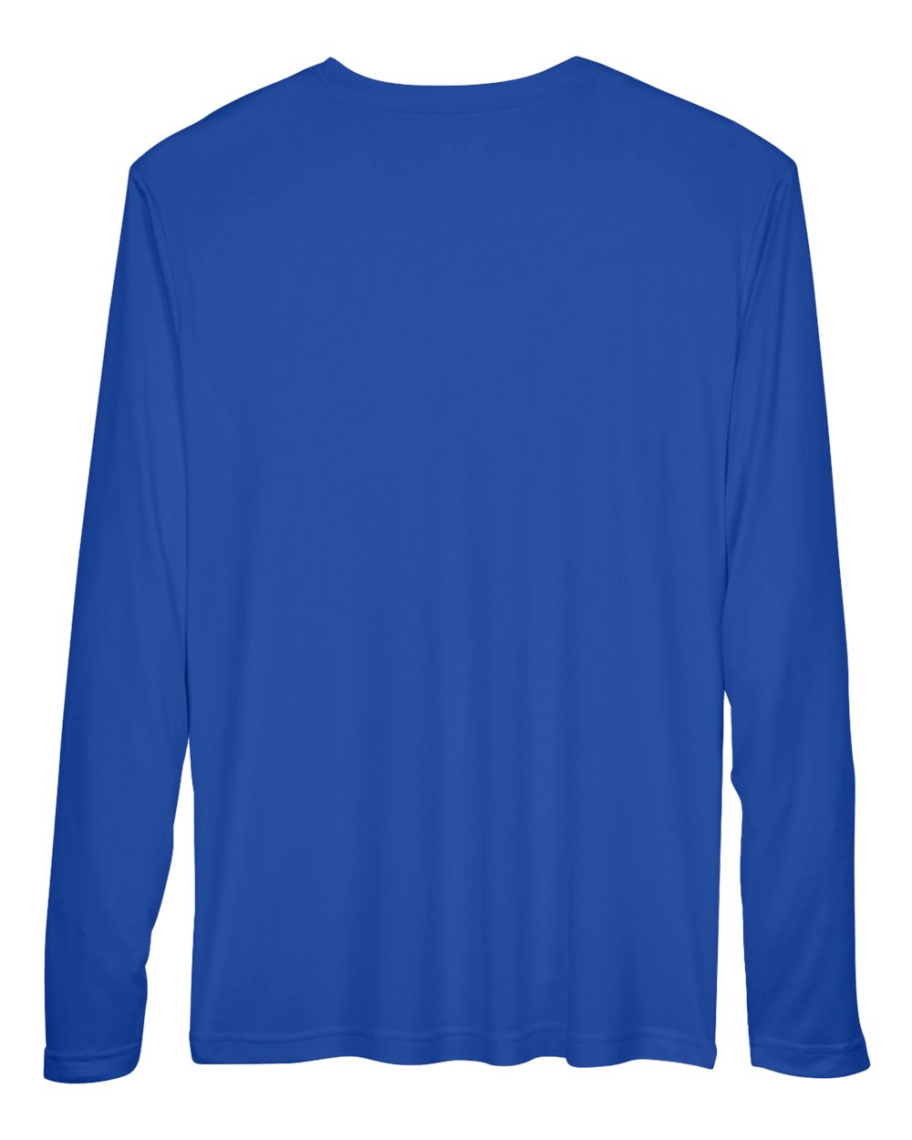 Front View of Sport Royal Men's Zone Performance Long Sleeve T-Shirt - TT11L