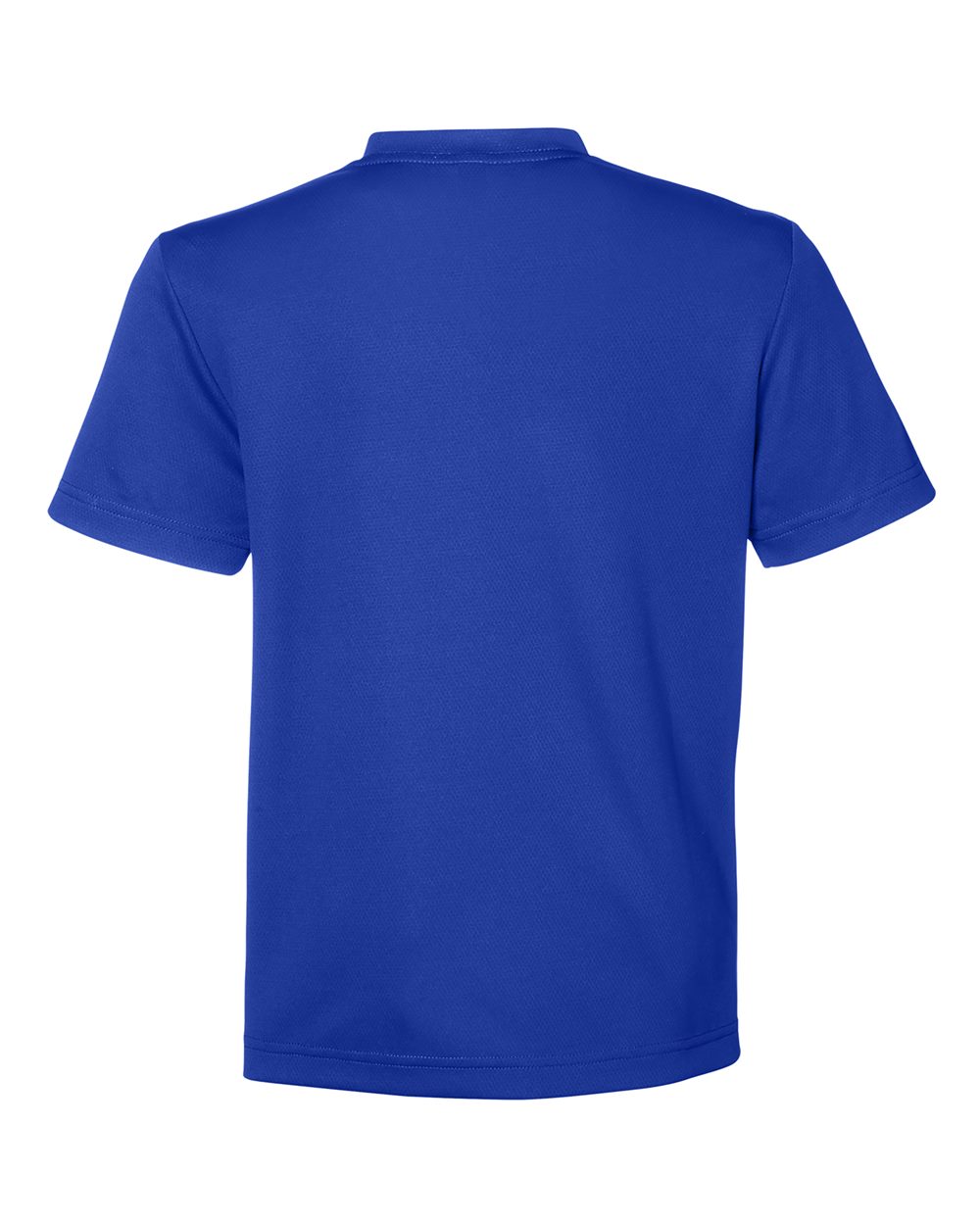 Rear View of Sport Royal Youth Zone Performance Mesh T-Shirt - TT15Y
