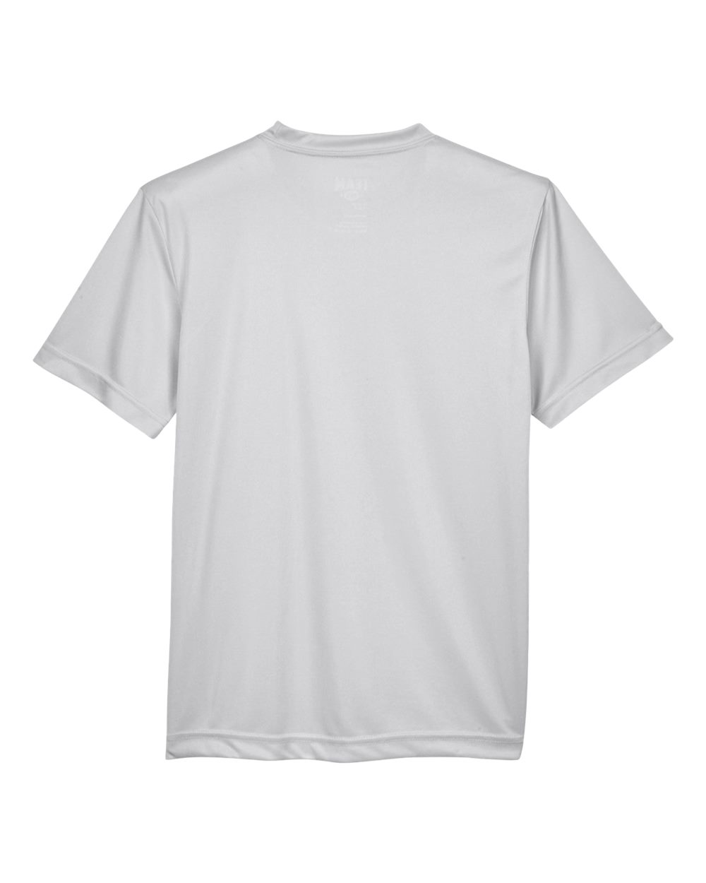 Rear View of Sport Silver Youth Zone Performance T-Shirt - TT11Y