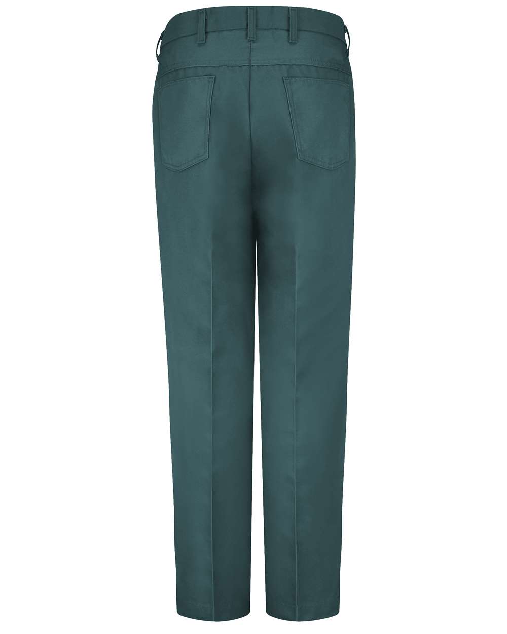 Front View of Spruce Green - 34I Jean Cut Pants - PT50