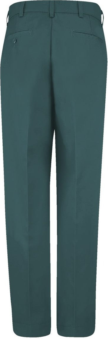 Front View of Spruce Green - 36I Dura-Kap Industrial Pants - PT20