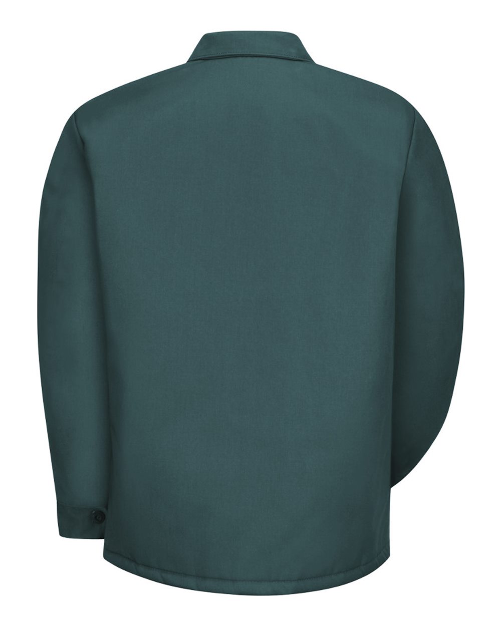 Front View of Spruce Green Perma-Lined Panel Jacket - JT50