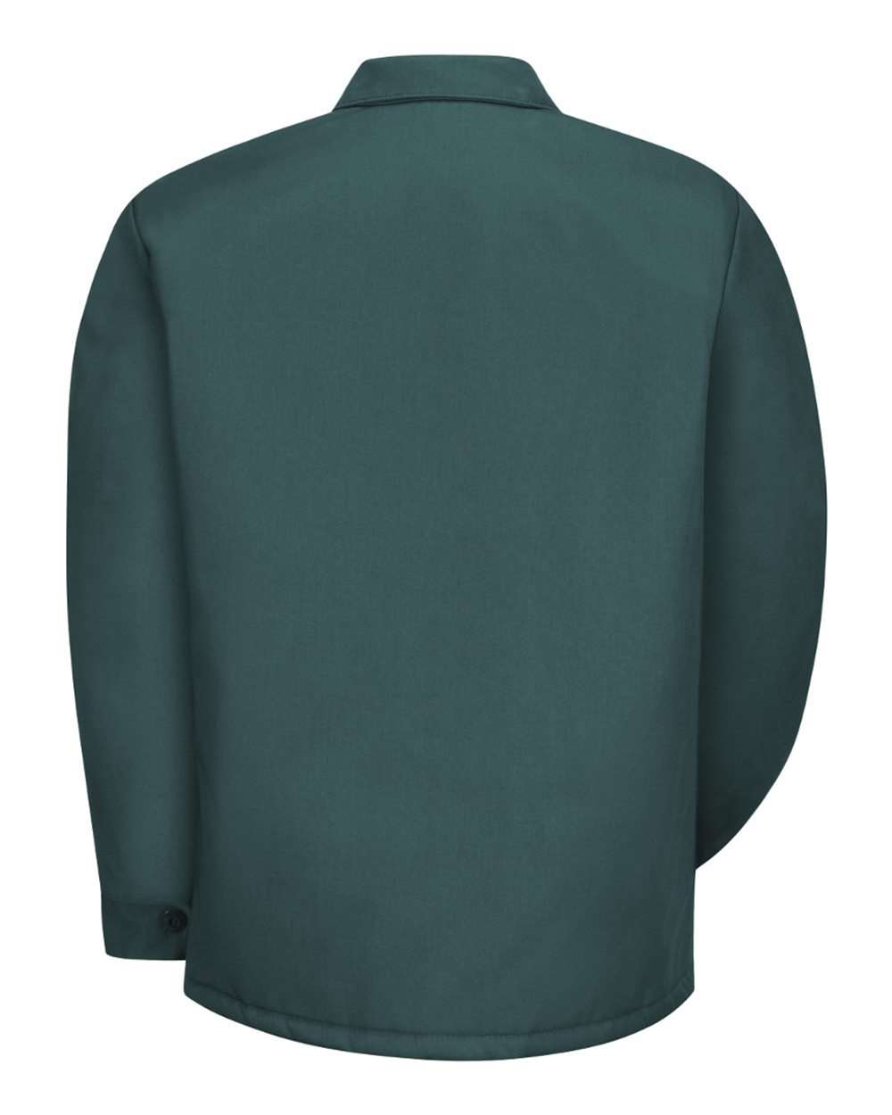 Front View of Spruce Green Perma-Lined Panel Jacket - Tall Sizes - JT50T