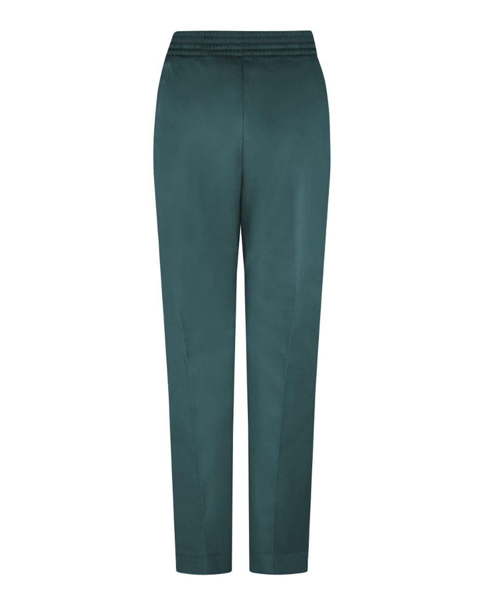 Spruce Green - Unhemmed Women's Half-Elastic Work Pants - PT59