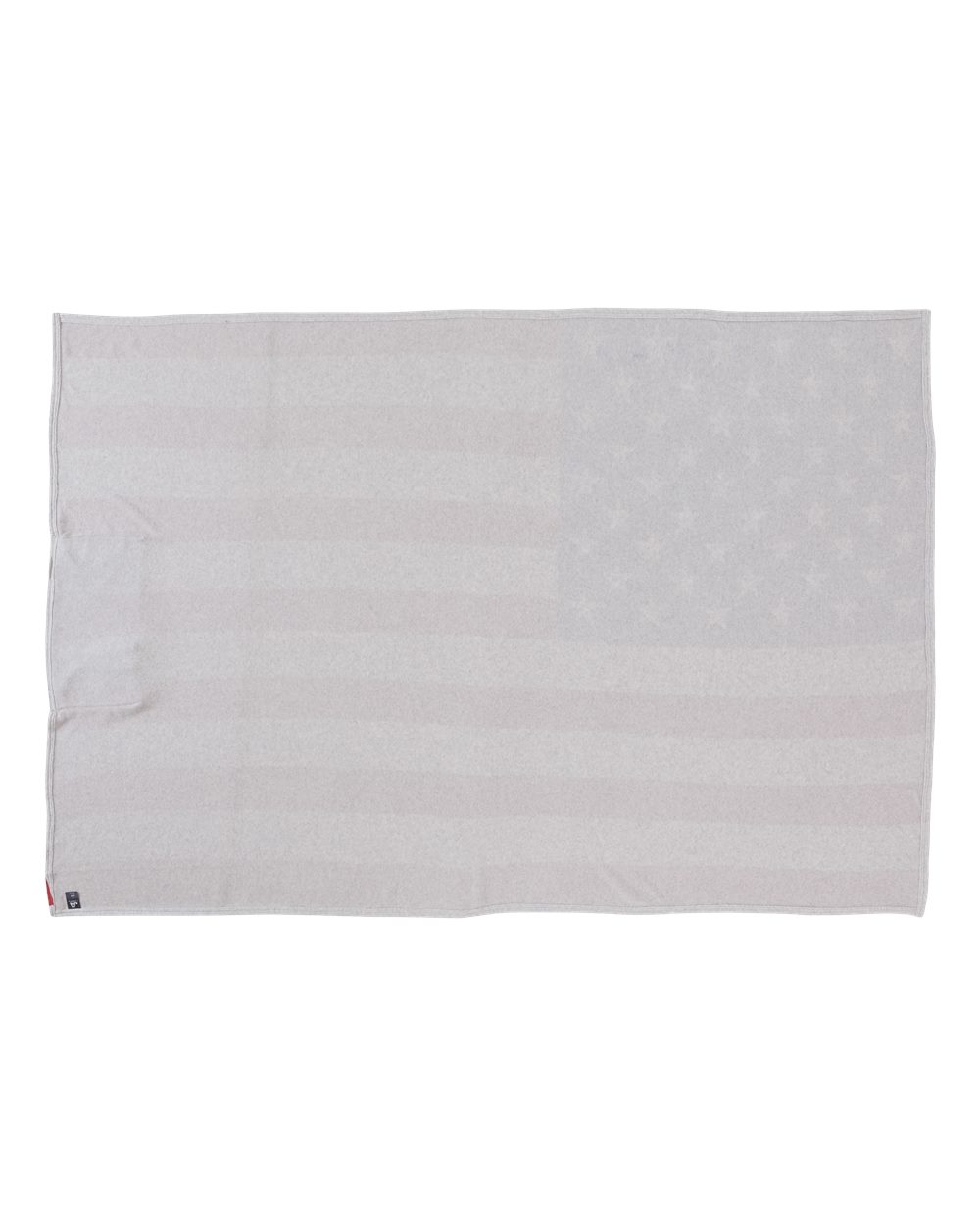 Rear View of Stars & Stripes Triblend Triblend Fleece Blanket - 8852