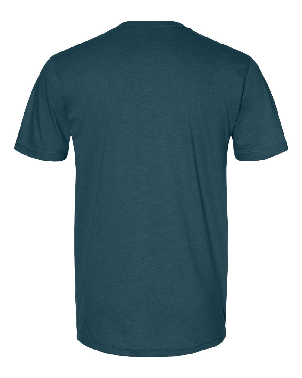 Front View of Steel Blue Softstyle® CVC T-Shirt - 64000CVC