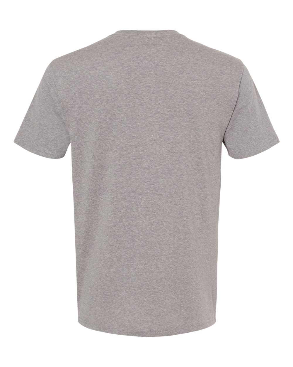 Front View of Steel Grey RecycledSoft™ T-Shirt - 2010