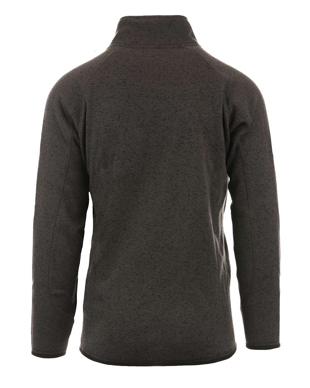 Rear View of Steel Sweater Knit Jacket - 3901