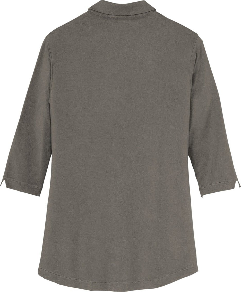 Rear View of SterlingGy Port Authority Women's Luxe Knit Tunic. LK5601