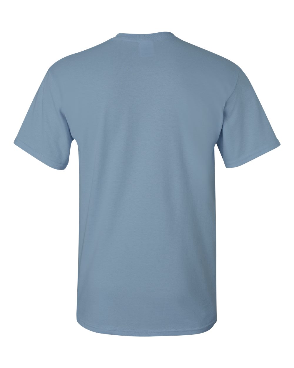 Front View of Stone Blue Ultra Cotton® T-Shirt - 2000