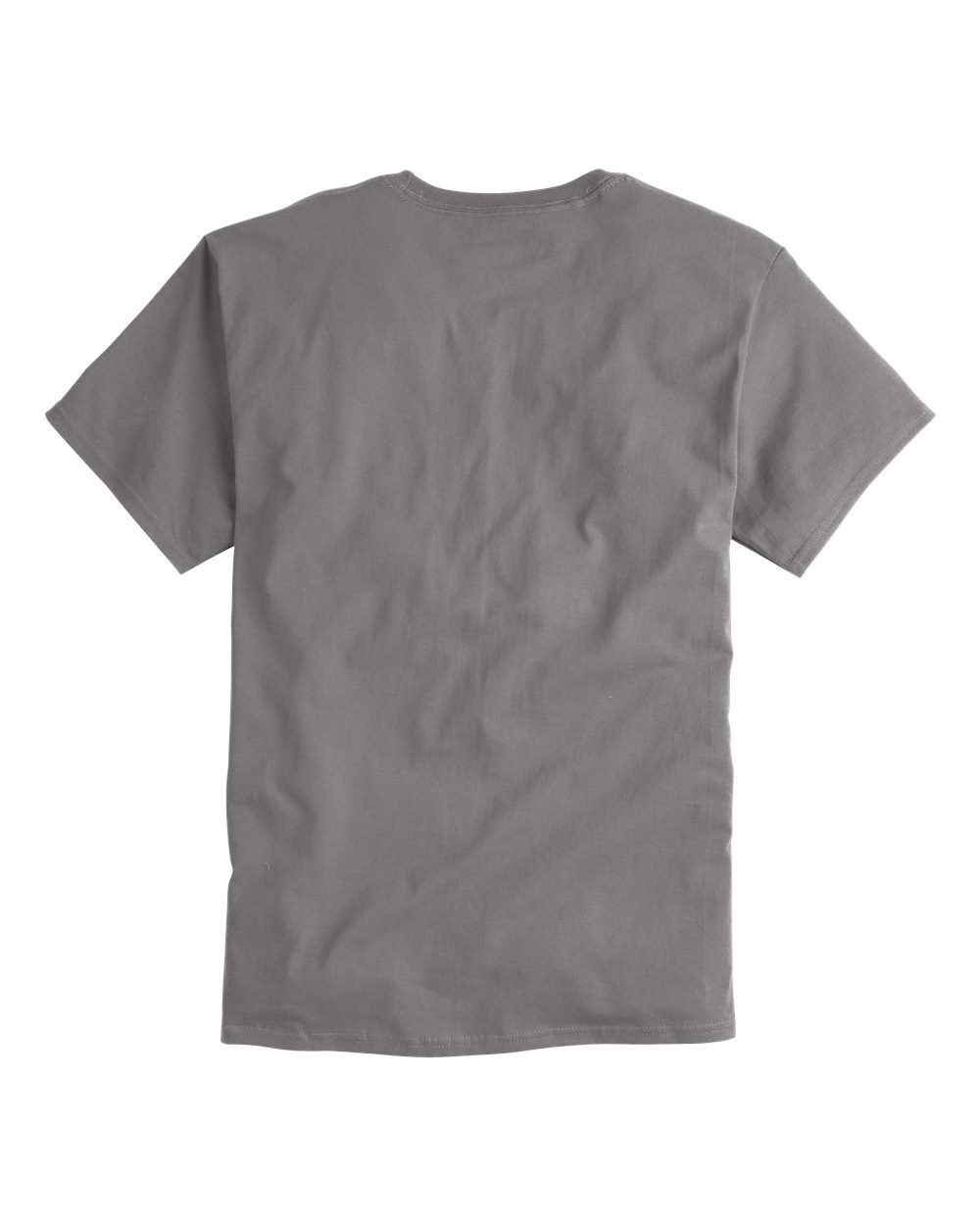 Front View of Stone Grey T-Shirt - T425