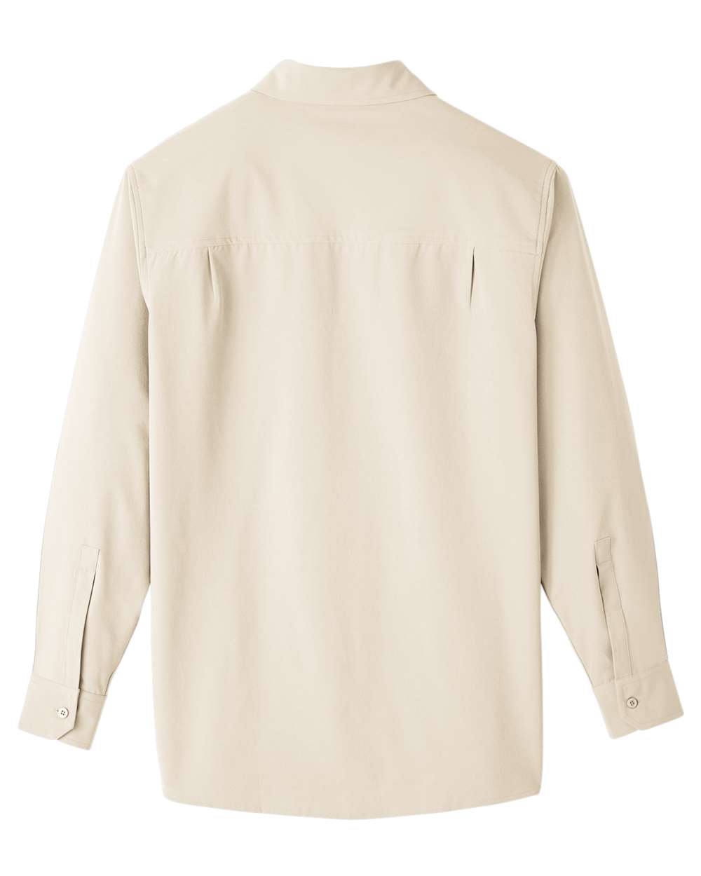 Rear View of Stone Men's Bradley Performance Woven Shirt - UC500