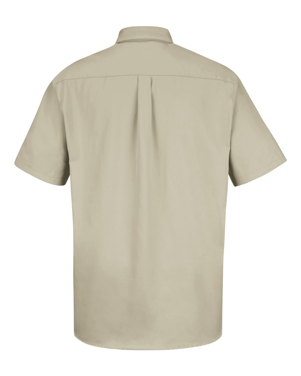 Front View of Stone Short Sleeve 100% Cotton Dress Shirt - SC64
