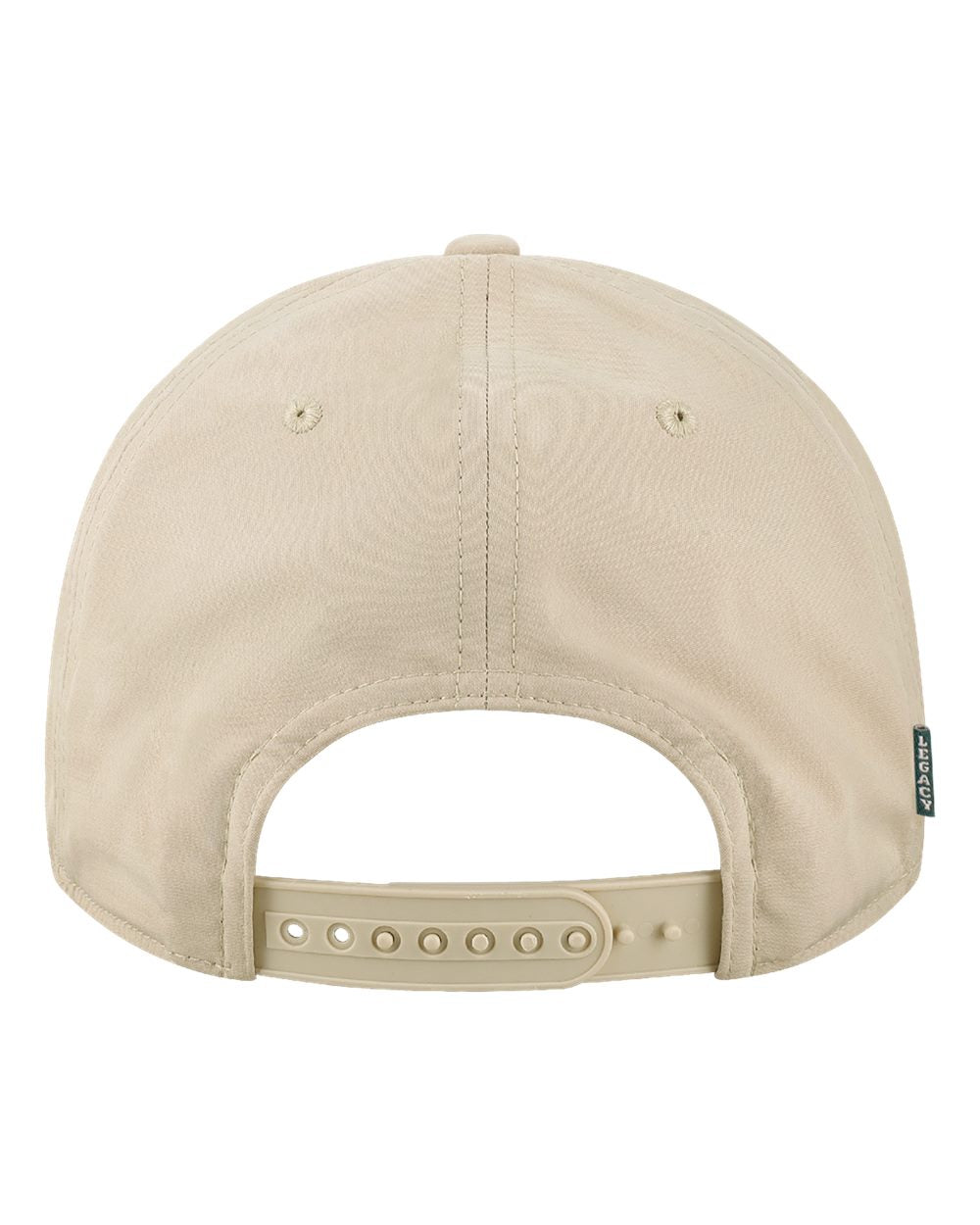 Rear View of Stone The Caddy Adjustable Cap - CADDY plain