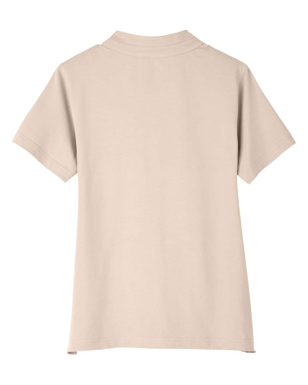 Rear View of Stone Women&#39;s Lakeshore Stretch Cotton Performance Polo - UC105W