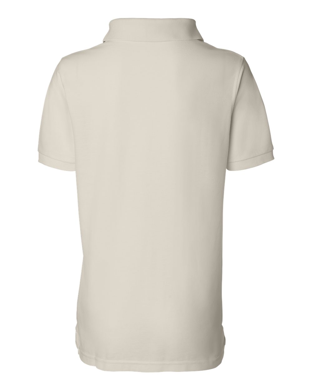 Rear View of Stone Women&#39;s Silky Smooth Piqué Polo - 5500