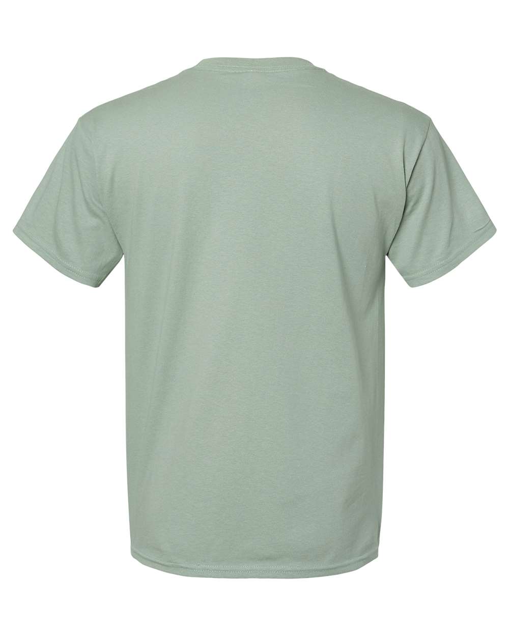 Front View of Stonewashed Green Essential-T T-Shirt - 5280