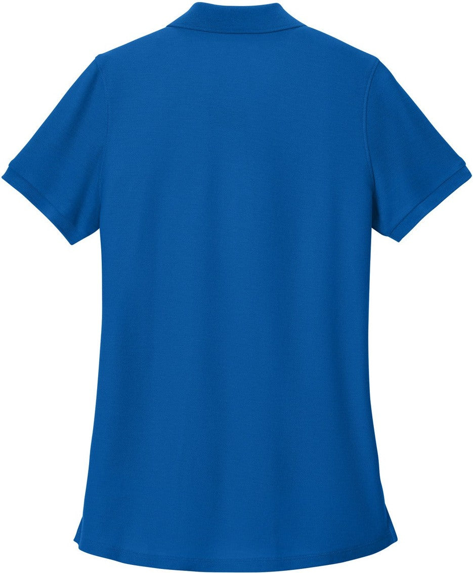 Front View of StrongBlue Port Authority Women's Wearever Signature Pique Polo LK200