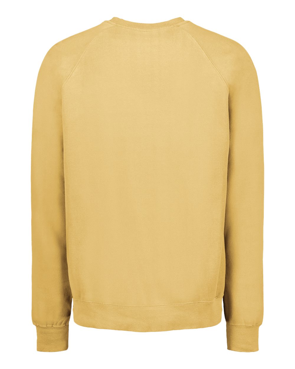 Front View of Sun Ray Vintage Fleece Raglan Crewneck Sweatshirt - 17116