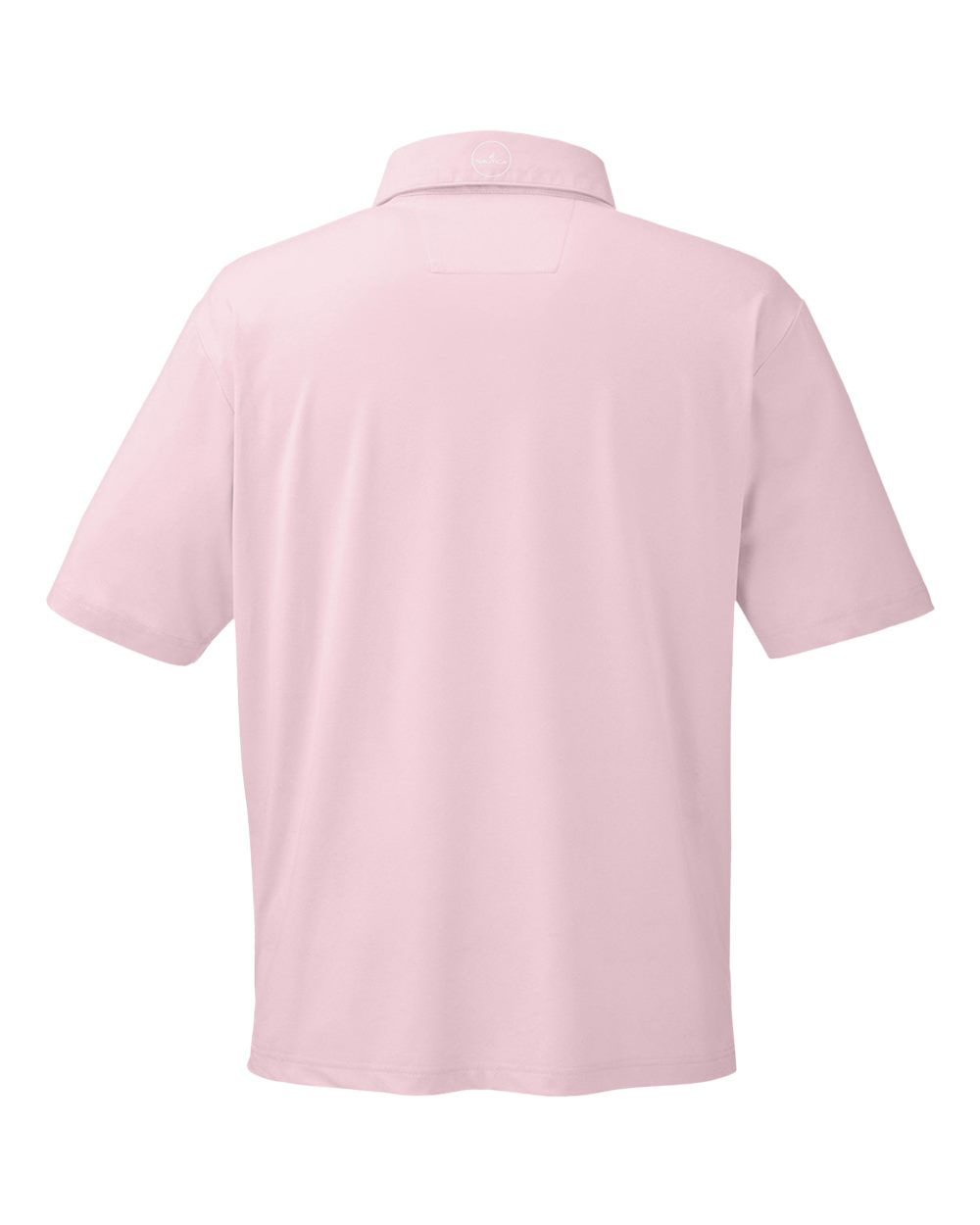 Rear View of Sunset Pink Saltwater Polo - N17922