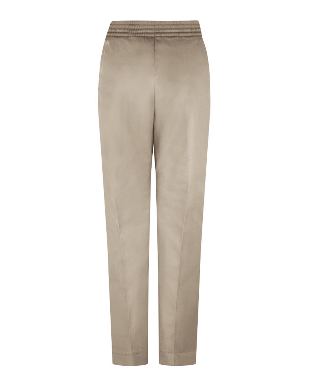 Tan - 26I Women's Half-Elastic Work Pants - PT59