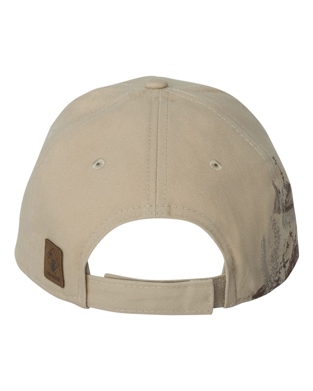 Front View of Tan Bass Cap - 3303