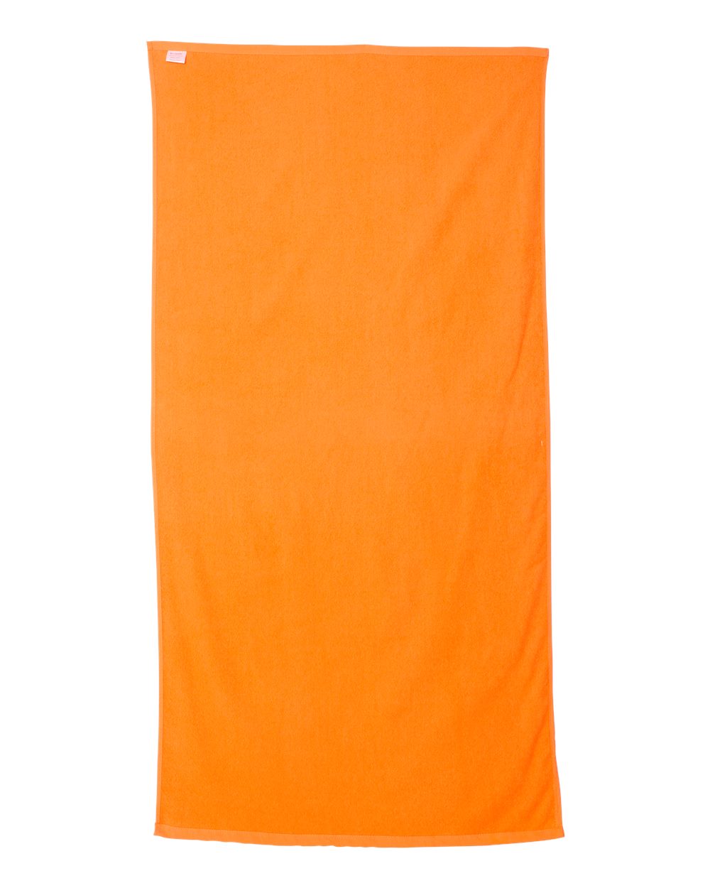 Tangerine Velour Beach Towel - C3060