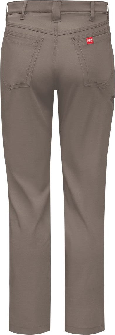 Front View of Taupe - 32I Cooling Work Pants - TPM2