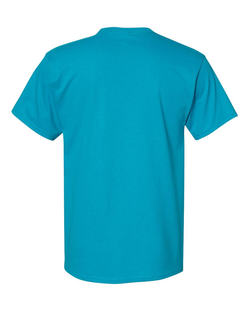 Front View of Teal Essential-T T-Shirt - 5280