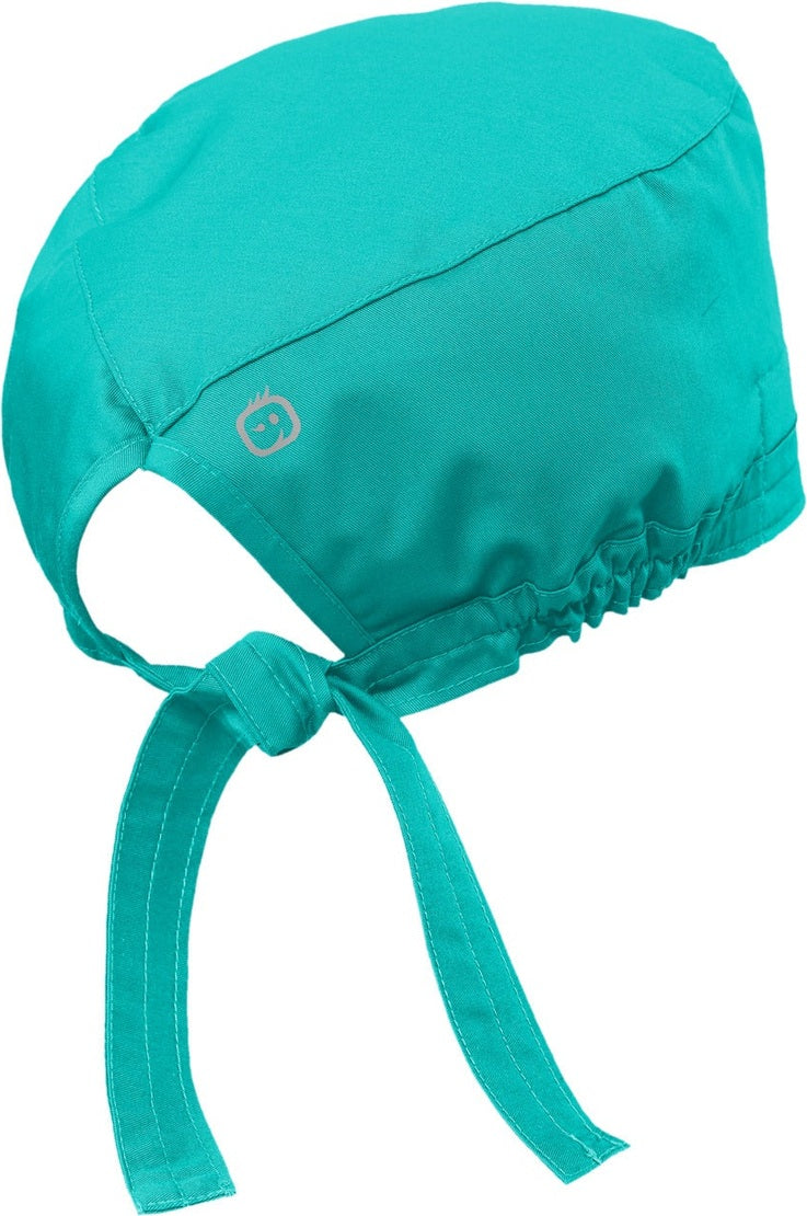 Rear View of Teal Wink WorkFlex Scrub Cap WW3040